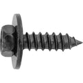 M5.48-1.81x18mmx18mm Hex Tapping Screw, 15mm Washer, Black E-Coat