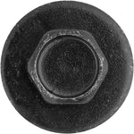 M6.3-1.81x20mmx20mm Hex Tapping Screw, 18mm Washer, Black E-Coat