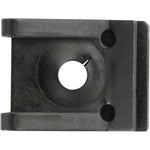 M4.8 Black Spring Type U-Nut, Panel 0.8mm-3mm, E-Coat