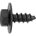 M6.3-2.5x16mm Phillips Hex Head E-Coat, Black E-Coat