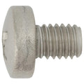 M6-1.0x8mm Phillips Pan Head Philips License Plate Screw