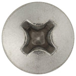 M6-1.0x8mm Phillips Pan Head Philips License Plate Screw