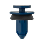 8.75mmx16.5mm Blue Nylon Door Trim Panel Retainer, 18mm Head