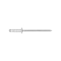 Bumper Cover Rivet, 4.0mm to 7.9mm (.158" to .311") Grip, Aluminum Body, Steel Mandrel