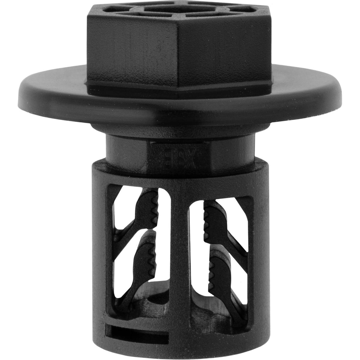 Black Nylon Undercover Retainer Nut