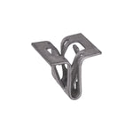 10.7mm Scuff Plate Fastener, Zinc & Clear