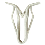 15.5mm Silver Interior Trim Fastener, Silver Magni-565