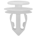 7.5mmx11.2mmx16.5mm White Nylon Headliner Retainer, 18mm Head