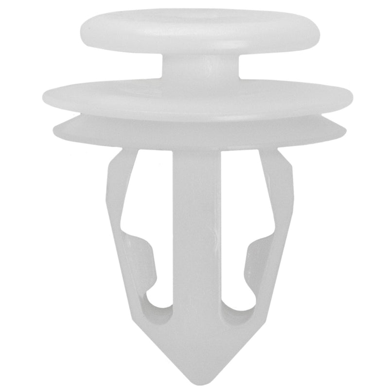 7.5mmx11.2mmx16.5mm White Nylon Headliner Retainer, 18mm Head