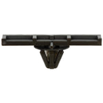 11mm Black Nylon Rocker Panel Molding Clip, 15mmx50mm Head