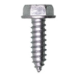 M6-1.81x20mm Phillips Hex Washer License Plate Screw, 12.7mm (1/2") Washer, Zinc