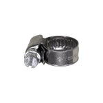 8mm Stainless Steel German Style Hose Clamps, Zinc