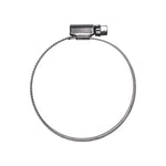 50mm Stainless Steel German Style Hose Clamps, Zinc