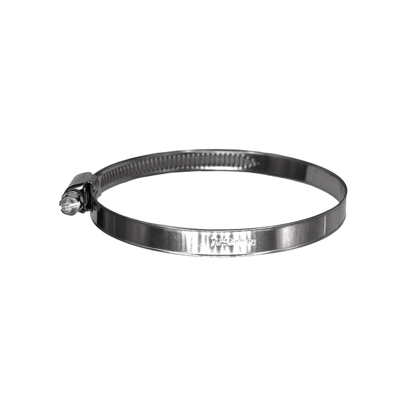 70mm Stainless Steel German Style Hose Clamps, Zinc