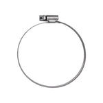 70mm Stainless Steel German Style Hose Clamps, Zinc