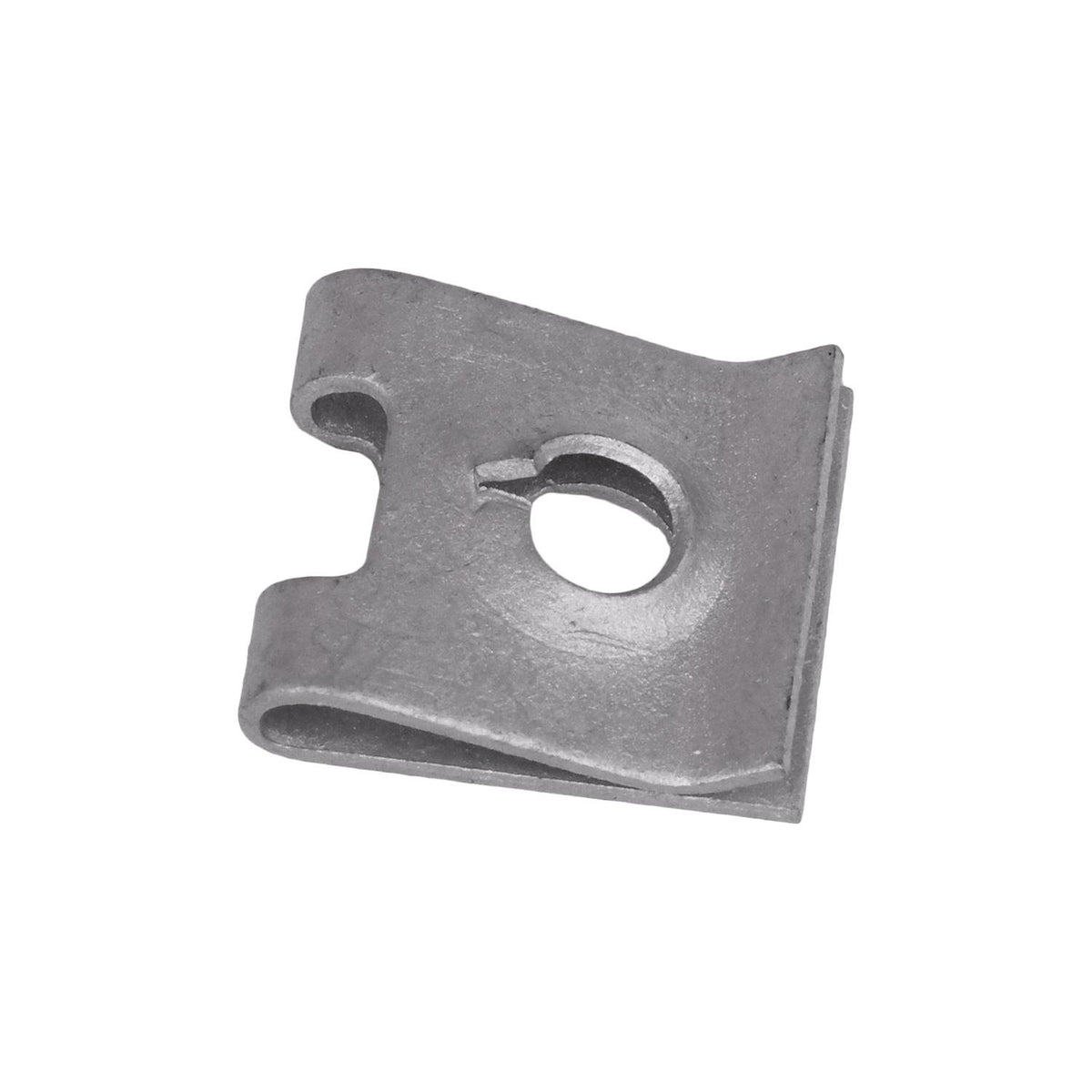 M4.8-1.61 Silver Bumper Cover U-Nut, Panel 1.5mm, Zinc