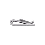 M4.8-1.61 Silver Bumper Cover U-Nut, Panel 1.5mm, Zinc