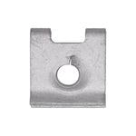 M4.8-1.61 Silver Bumper Cover U-Nut, Panel 1.5mm, Zinc