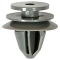 12.5mm Gray Nylon Lower Door Retainer, 18mm Head