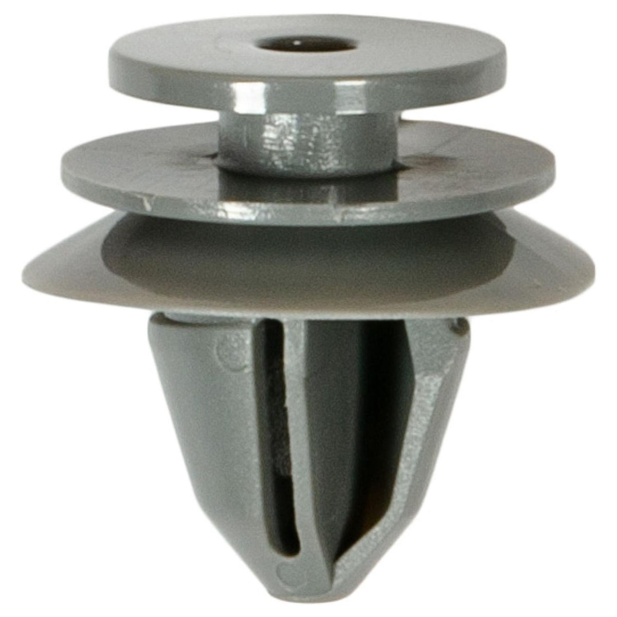 12.5mm Gray Nylon Lower Door Retainer, 18mm Head