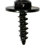 M5.2-2.12x18mm Hex Tapping Screw, 16mm Washer, Black