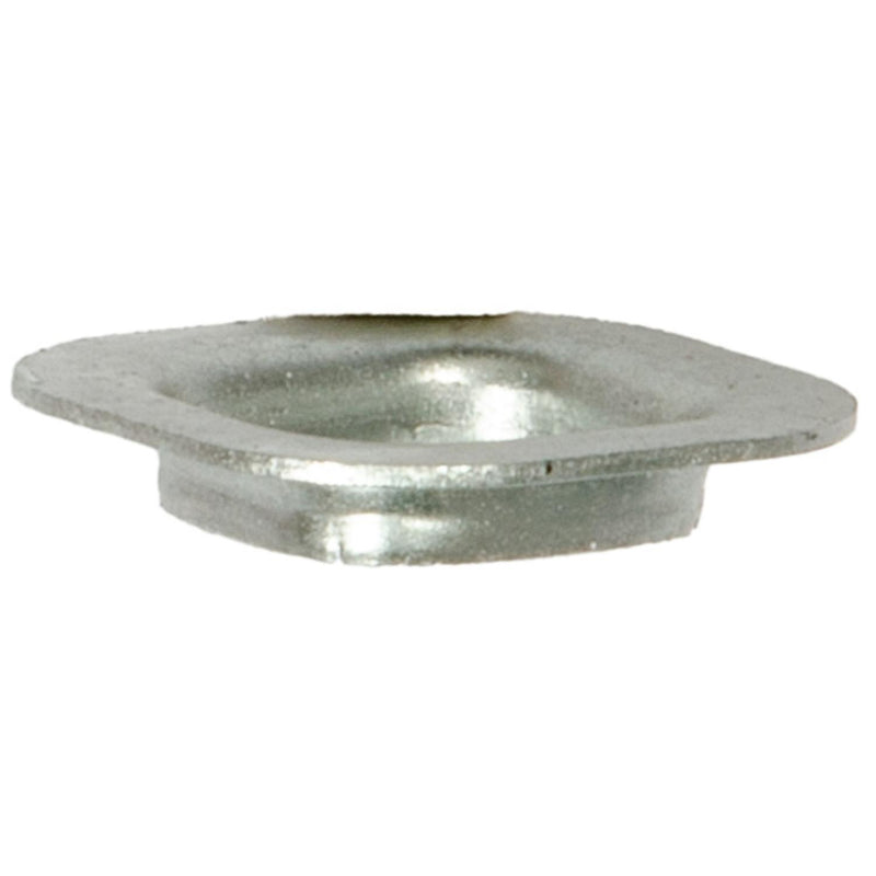 18mm Silver Bumper Cover Spacer, Zinc