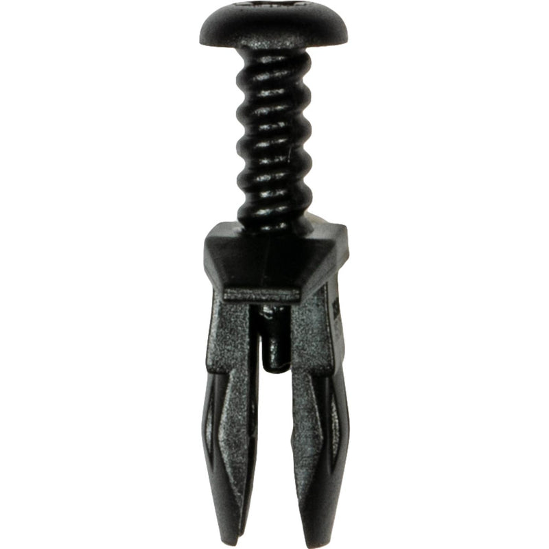 14.5mm Black Nylon Grill & Interior Trim Push-Type Retainer, 7mmx15mm Head