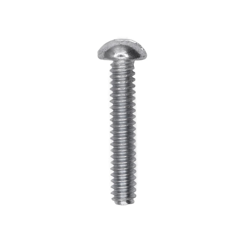 #6-32x3/4" Slotted Round Head Machine Screw, Zinc Chromate