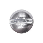 #6-32x3/4" Slotted Round Head Machine Screw, Zinc Chromate