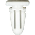 10.4mmx16mm White Nylon Interior Trim Panel Clip, 11.5mmx15mm Head