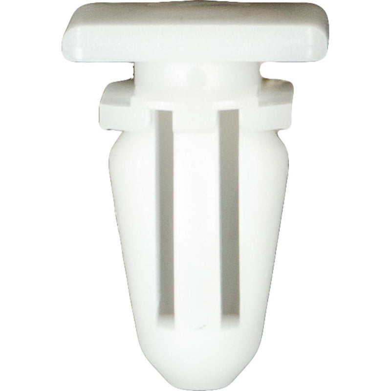 10.4mmx16mm White Nylon Interior Trim Panel Clip, 11.5mmx15mm Head