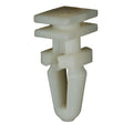 11mmx16mm White Nylon Interior Trim Panel Clip, 11.5mmx15.5mm Head