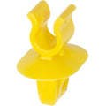 13.5mm Yellow Nylon Hood Prop Rod Clip, 18mmx25mm Head