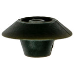 Dark Gray Nylon Body Hole Plug, 15mm Head