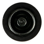 Black Nylon Body Hole Plug, 19mm Head