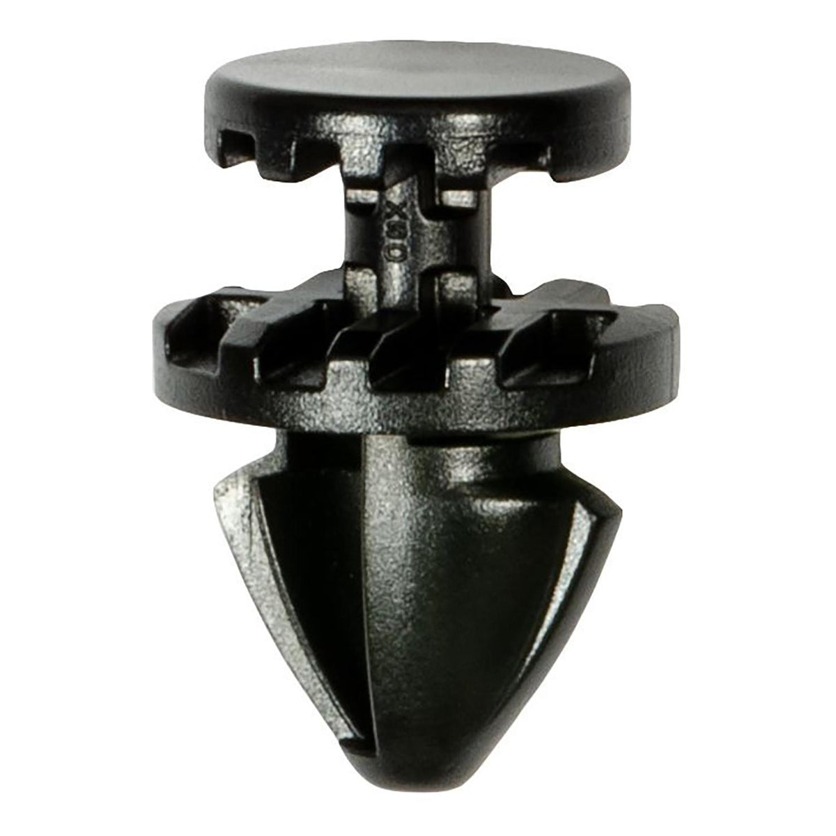 12.5mm Black Nylon Wheel Flare Retainer, 16mm Head