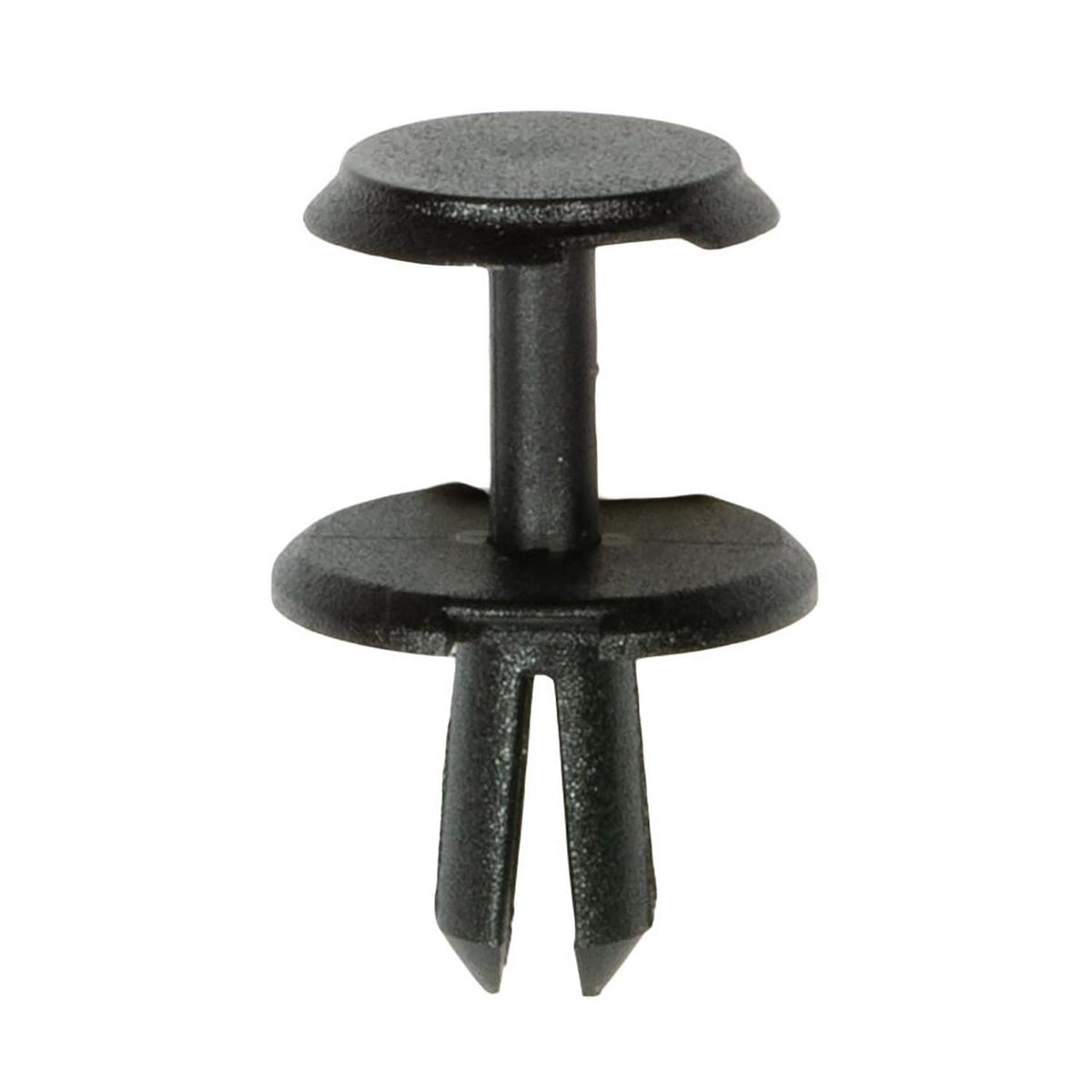 5mmx11.5mm Black Nylon Trim Panel Push-Type Retainer, 15mm Head