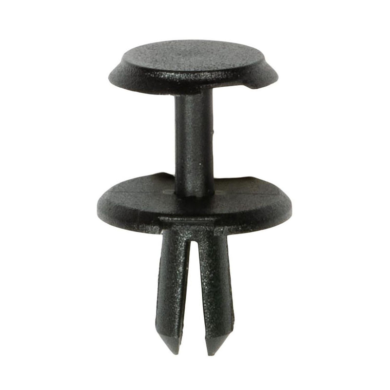 5mmx11.5mm Black Nylon Trim Panel Push-Type Retainer, 15mm Head