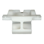 43mm White Nylon Rocker Molding Clip, 28mm Width