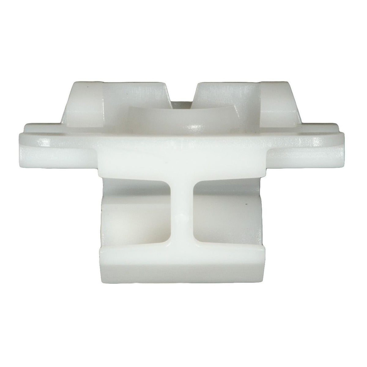43mm White Nylon Rocker Molding Clip, 28mm Width