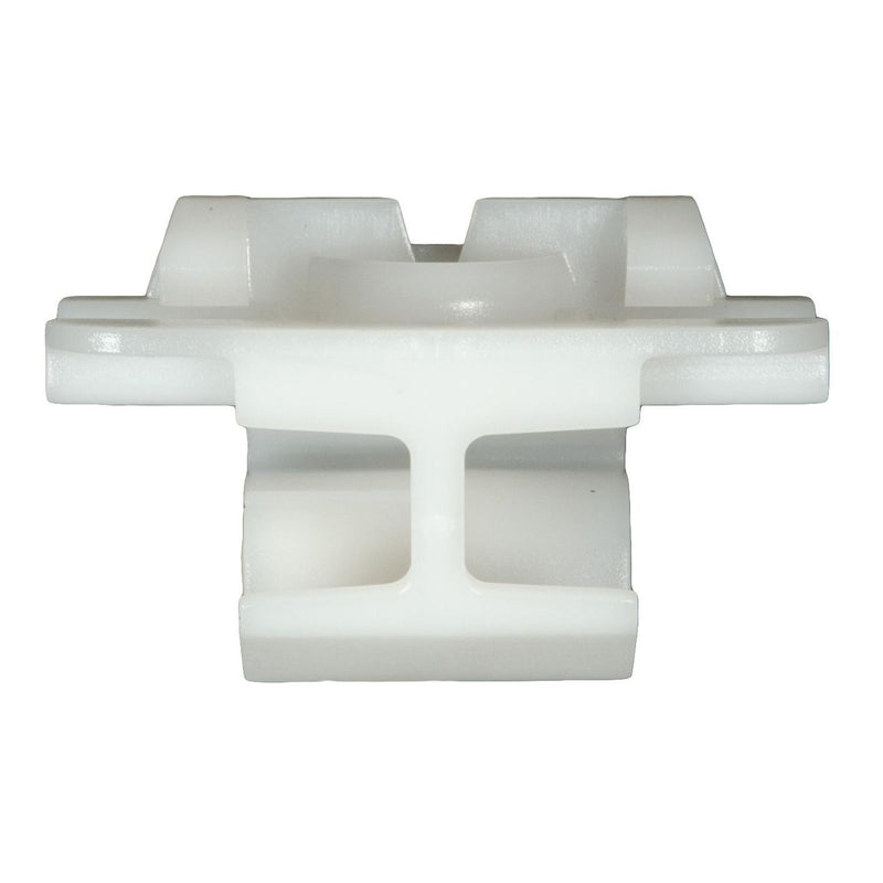 43mm White Nylon Rocker Molding Clip, 28mm Width