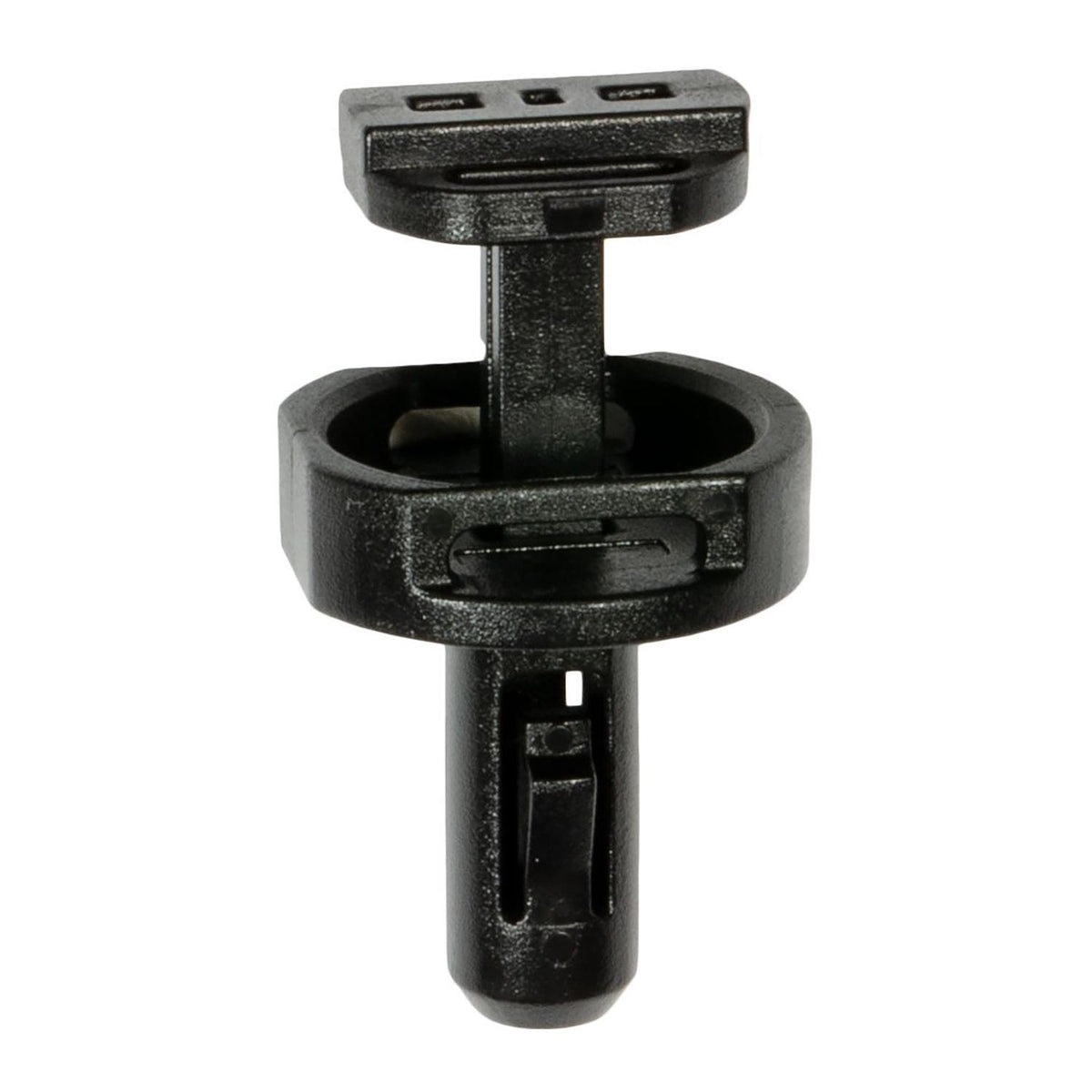 7mmx17mm Black Nylon Mud Guard & Rocker Panel Molding Extension Retainer, 19mm Head