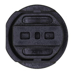 7mmx17mm Black Nylon Mud Guard & Rocker Panel Molding Extension Retainer, 19mm Head
