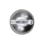 #8-32x1/2" Slotted Round Head Machine Screw, Zinc Chromate