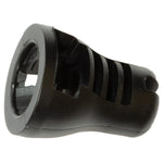 19mm Black Nylon Rear Wheel Apron & Trunk Trim Cap Nut