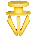 10mm Yellow Nylon Rear Wheel Opening Spat Clip, 11mm Head