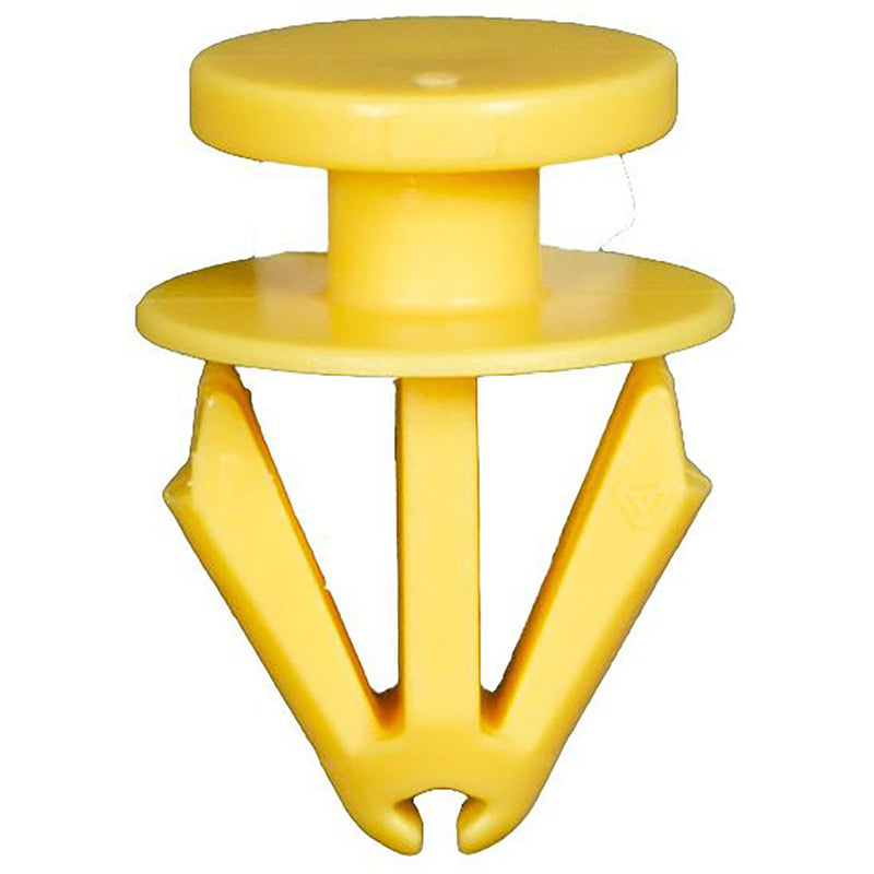 10mm Yellow Nylon Rear Wheel Opening Spat Clip, 11mm Head