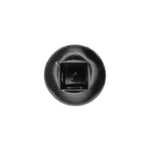 #6x1/2" Pan Head Painted Square Drive Tapping Screw, Type A/AB, Zinc, Black
