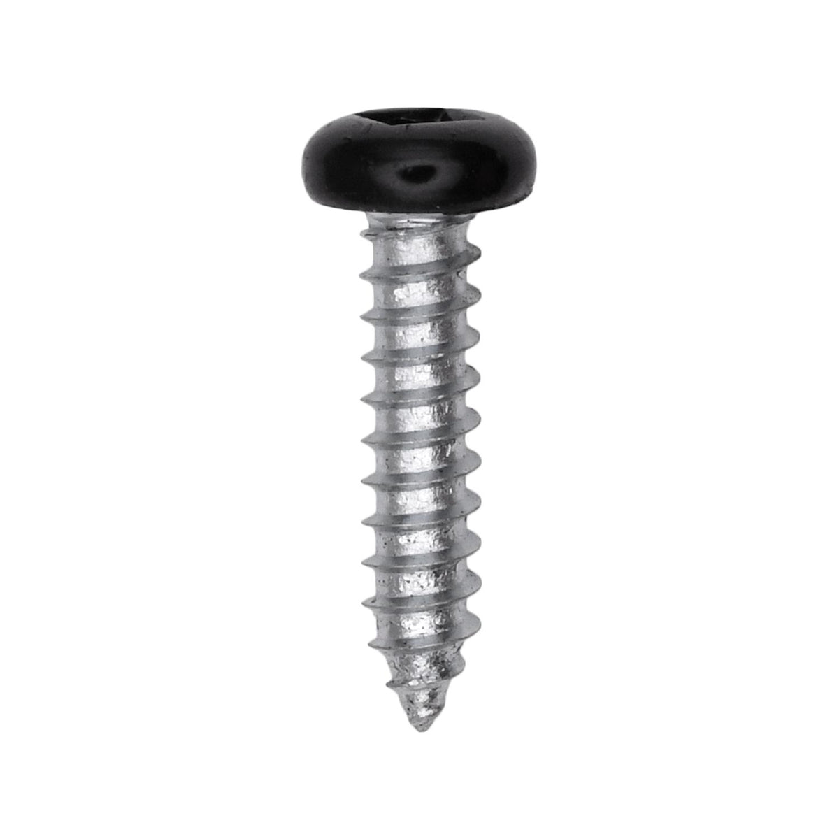 #8x3/4" Pan Head Painted Square Drive Tapping Screw, Type A/AB, Zinc, No. 2, Steel