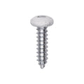 #10x3/4" Pan Head Painted Square Drive Tapping Screw, Type A/AB, Zinc, No. 2, Steel